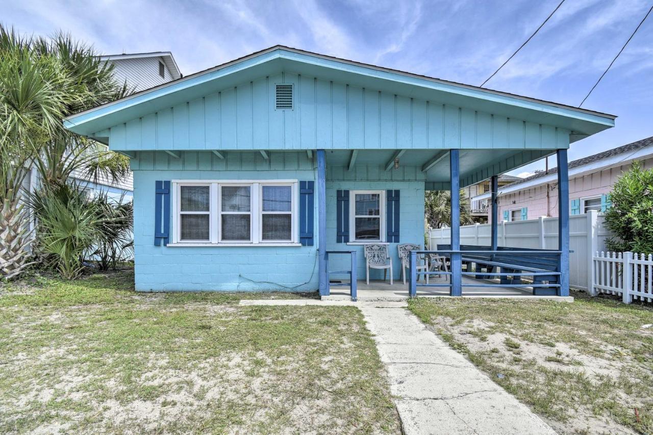 Bright Myrtle Beach Bungalow Steps To The Beach! Luaran gambar