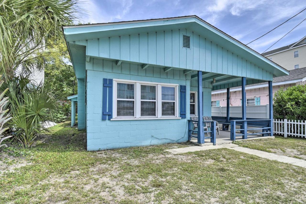 Bright Myrtle Beach Bungalow Steps To The Beach! Luaran gambar