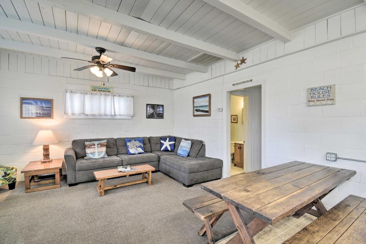 Bright Myrtle Beach Bungalow Steps To The Beach! Luaran gambar