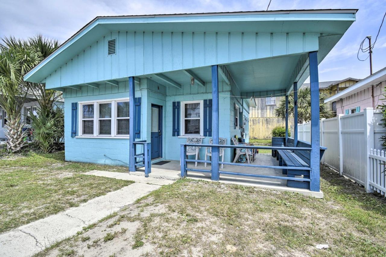 Bright Myrtle Beach Bungalow Steps To The Beach! Luaran gambar